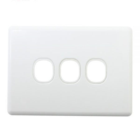 3 GANG SWITCH PLATE ONLY CLASSIC